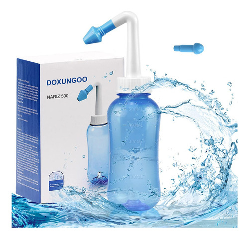 Nuevo Lavado Nasal 500ml Irrigador Nasales Rinitis Sinusitis