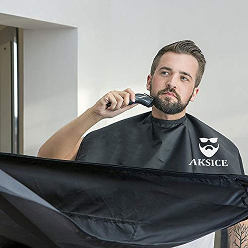 Delantal Para Barba Con Capa, Para Hombre, Para Afeitar Y Re