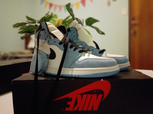Nike Jordan 1 Retro High 85 Blue White Talle 41