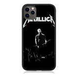 Funda Protector Para iPhone Metallica Logo Banda Rock Musica