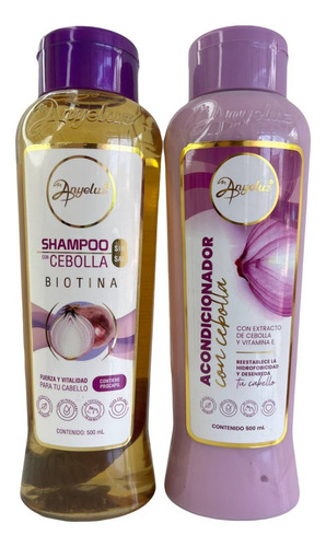 Kit Shampoo De Cebolla Anyeluz - mL a $38