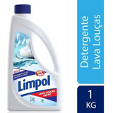 Detergente Em Pó Máquina Lavar Louças Limpol 1 Kg