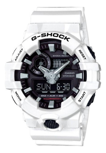 Relógio G-shock Ga-700-7adr Branco