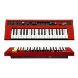 Synth Yamaha Reface Yc 37 Teclas Red Organ Drawbars Rotary