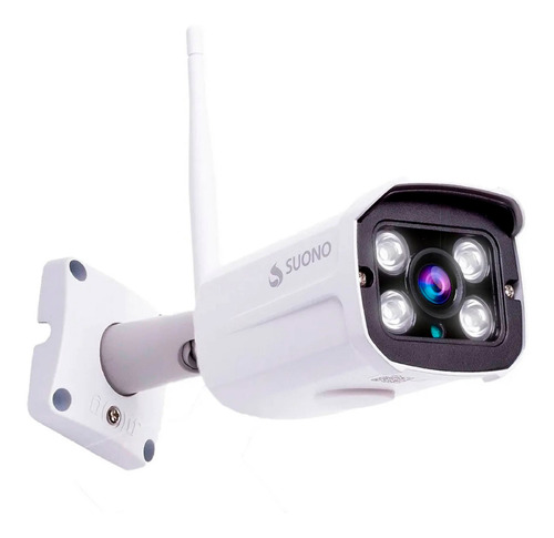 Camara De Seguridad Ip Exterior Ip65 Wifi Sensor Infrarrojo Vision Nocturna Sensor Movimiento Alerta App Soporta Lluvia 