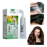 Esencia De Tinte Cabello Extracto Planta 2 En 1 Con Peine