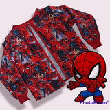 Delantal Escolar Niño Antifluido Spiderman Hombre Araña