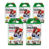 Filme Instax Mini Instantâneo Fujifilm - Kit 100 Fotos