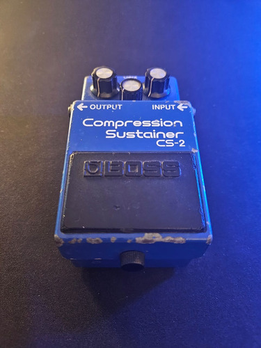 Pedal De Efeito Boss Compression Sustainer Cs-2 Japonês