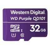 Cartão De Memória 32 Gb Micro Sd Wd Purple Intelbras