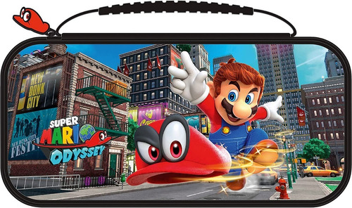 Estojo Case Nintendo Switch Deluxe Mario Odyssey Oficial