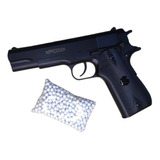 Pistola Airsoft Resorte Fox Colt 1911 6 Mm 15 Disparos + Kit