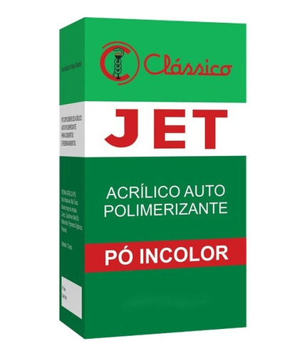 Resina Acrílica Rápida Auto Jet Clássico 78gr