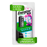Cargador Universal Energizer Para Pilas Aa - Aaa - C - D -9v