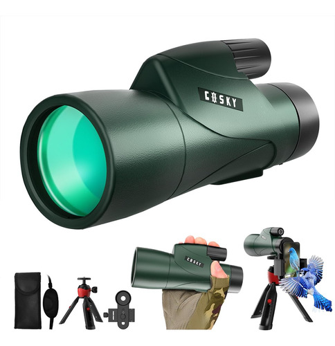 Gosky - Telescopio Monocular De Alta Definición De 12 X 55.