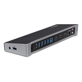 Triple Monitor Usb 3.0 Docking Station 2x 4k Displaypor...