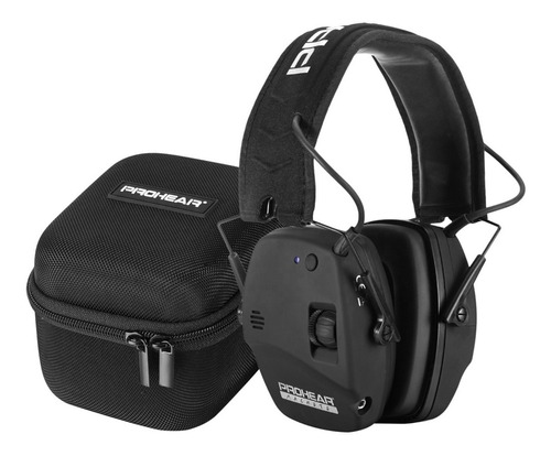 Abafador Eletrônico Bluetooth Pro Hear Tiro Esportivo + Case