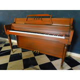 Piano Vertical Consola Janssen Hecho En Eua Chapa Nogal