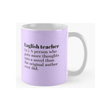 Taza Definición De Lindo Profesor De Inglés - Profesor De In