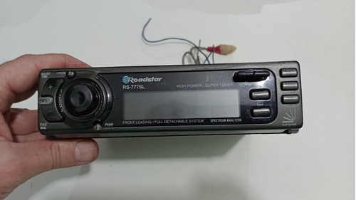 Cd Player Roadstar Rs-777 Sl Não Funciona 