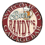Bienvenido A La Mejor Cerveza Randys Garage Bar Elegante Let