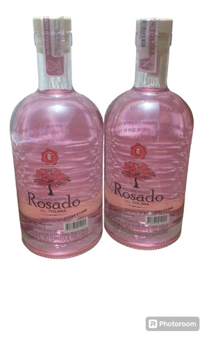 Aguardiente Rosado Del Tolima - mL a $117