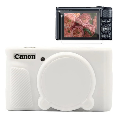 Funda Para Cámara Canon Powershot Sx740 Hs, Sx730 Hs, Blanca | Envío gratis