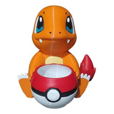 Maceta Charmander Pokemon Suculenta - Impresión 3d