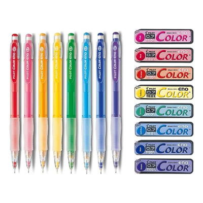 Lápiz Mecánico Pilot Color Eno 0,7 Mm- Juego De 8 Colores Multicolor (8 Colores)