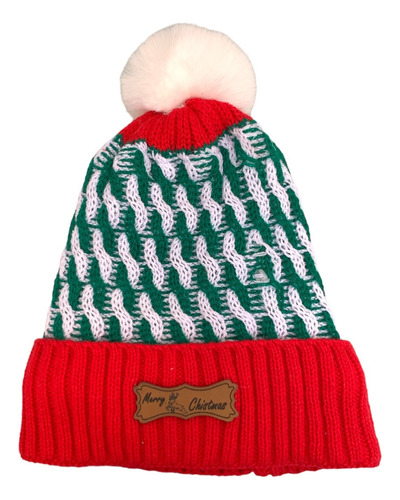 Gorro Navideño Lana Térmico Hombre Mujer Niños Gorro Navidad