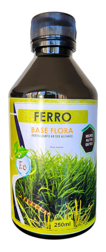 Fertilizante Ferro (fe) Base Flora P/ Aquário Plantado 250ml