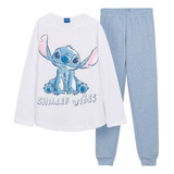 Pijama Niñas Lilo & Stitch Original Licencia Disney® 