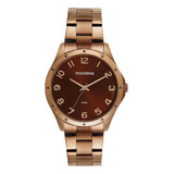 Relógio Mondaine Feminino Analógico Chocolate 32213lpmvme3