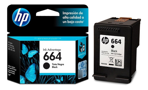 Cartucho Hp 664 Negro Para 1115 2135 3635 4535 4675