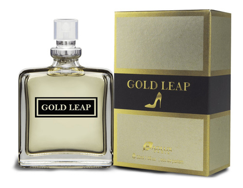 Perfume Gold Leap Adlux 30 Ml Floral Novo + Brinde
