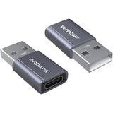 Adaptador Usb 2.0 A Usb C (2 Piezas), Andapa Convertidor Usb