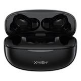 Auriculares Inalambricos In-ear Xpods4 Bluetooth X-view Color Negro