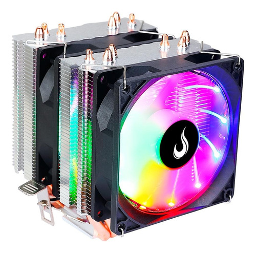 Air Cooler Rgb 6 Heat Pipe Para Ryzen 4500 5700 4600 5900