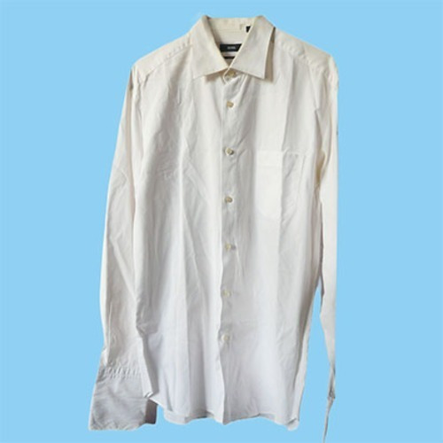 Camisa Formal Manga Larga Blanca Hugo Boss