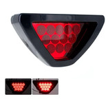 Stop Freno F1 Hyper Led Aro Gel Luz Roja Alta Y Baja Estrobo