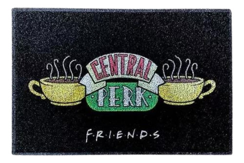 Capacho Friends Central Perk Série Tapete Porta Decorativo