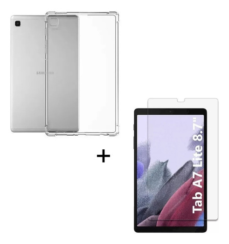 Funda Compatible Samsung Tablet A7 Lite 8.7 +vidrio Templado