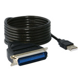 Cable De Impresora Sabrent Cb-cn36 Usb A 1284 1.8 M Color Negro