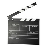 Película Clap Board Clapper Board Escena Slate Clap Madera