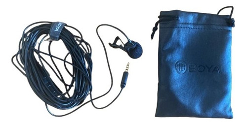 Micrófono Boya By M1 Omnidireccional Negro Condensador