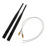 Cable De 6 Dbi Para M.2 Ipex Mhf4 U.fl A Antena Wifi Rp-sma