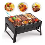 Mini Estufa Parrilla Parrillera Plegable Barbacoa Asado 