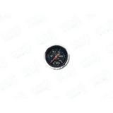 Reloj Presion Aceite Competicion Fondo Negro 150psi D60mm
