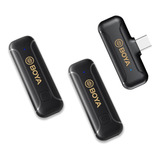 Set De Micrófonos Boya By-wm3t2-u2 Doble Transmisor Usb-c