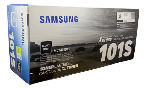 Toner Original Samsung Ml-2165. Mlt-d101s 1,500 Impresiones